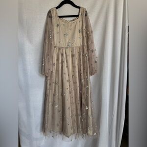 mia joy long dress size 7
